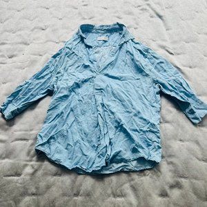 zara denim shirt